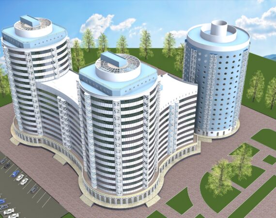 Жилой комплекс в районе Сино