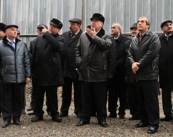 президент и стройка