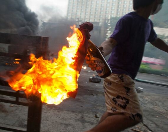 Violence Hits Bangkok As Military Cracks Down