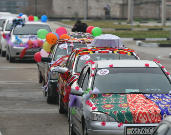 Конкурс Автоледи в Душанбе