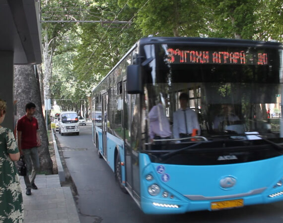 автобусы в Душанбе
