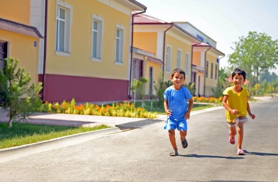махалля в городе Душанбе