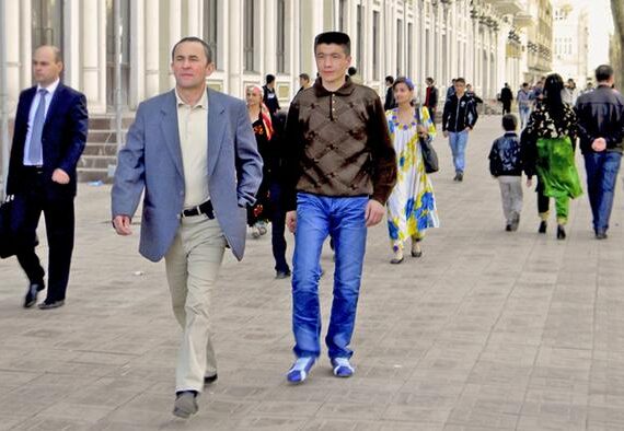 люди в Душанбе