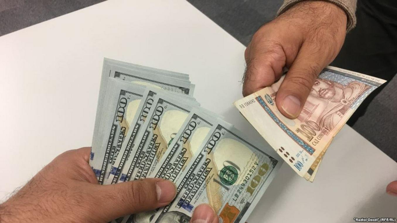 1000 долларов таджикистан. Деньги Таджикистана. Доллар в Таджикистане. Доллар на Сомони. Таджикская валюта.