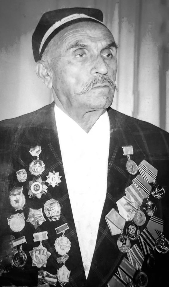 таджикский ветеран Абдуллоев Хаскаш