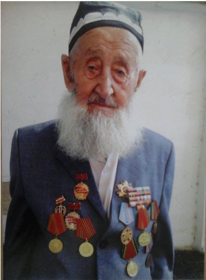 таджикский ветеран Халифаев Курбон