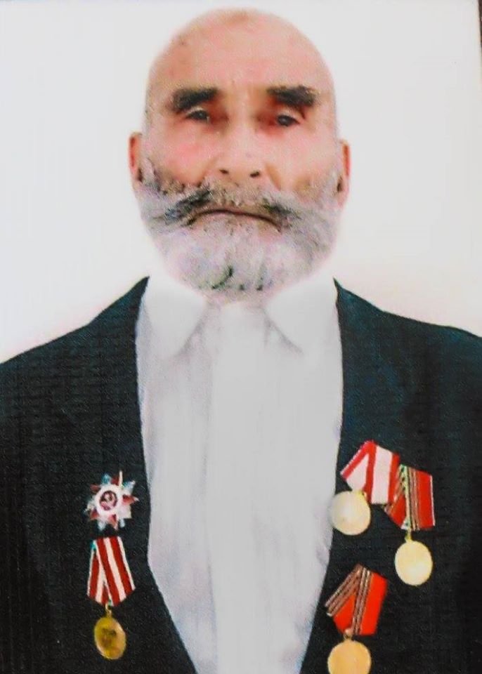 таджикский ветеран Ишонов Хусейн