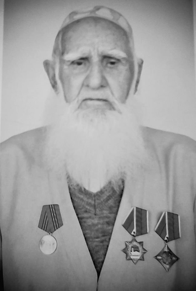 таджикский ветеран Наботов Махсум