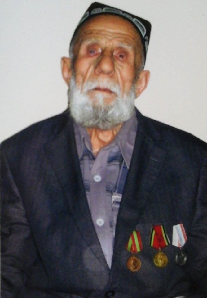 таджикский ветеран Раджабов Саид