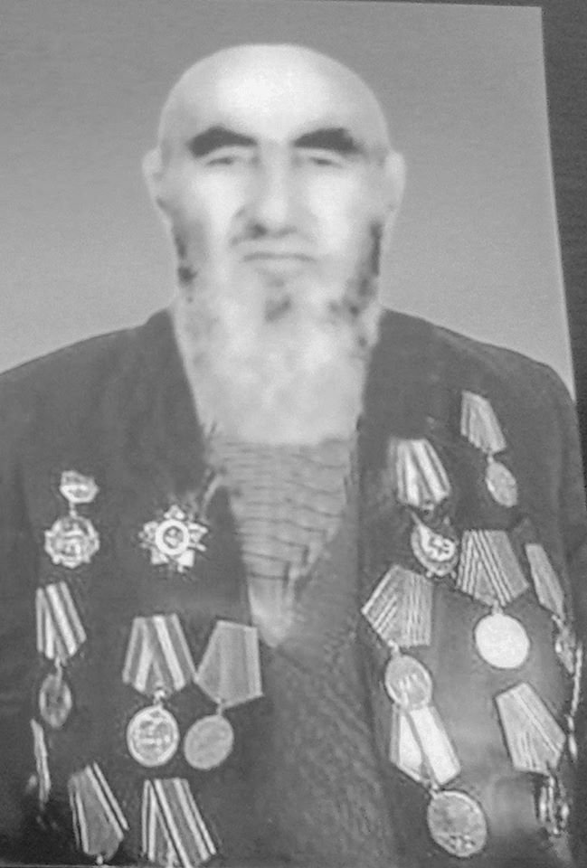 таджикский ветеран Сафаров Максуд