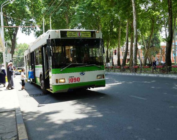 автобусы-в-Душанбе