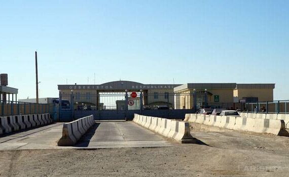 граница Узбекистана и Казахстана