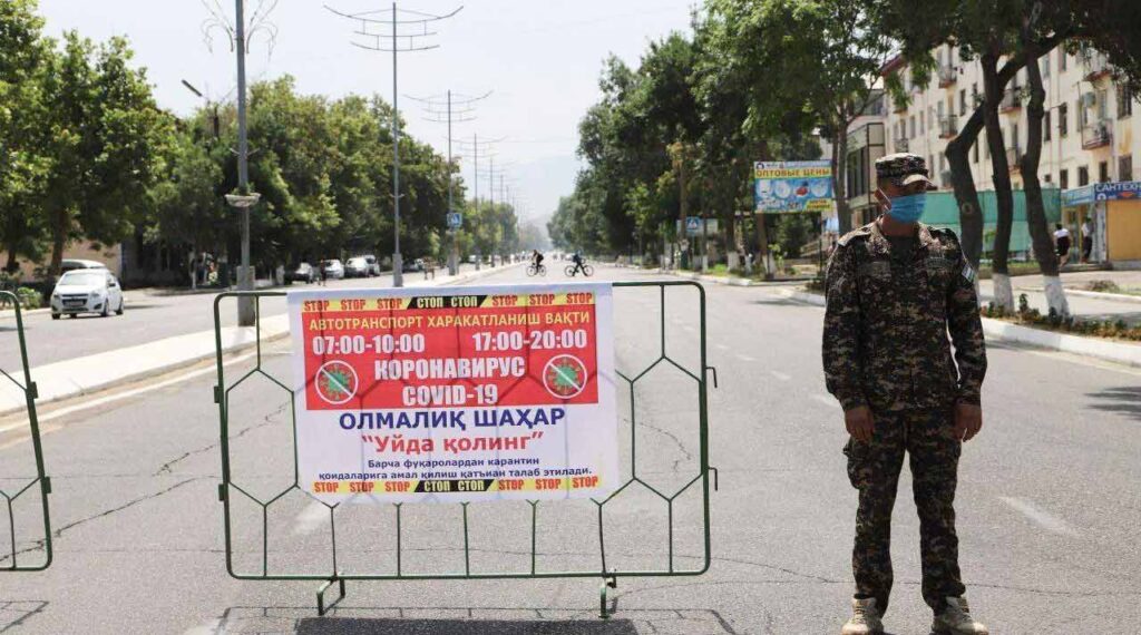 карантин в Узбекистане