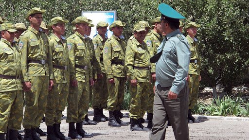 таджикские солдаты