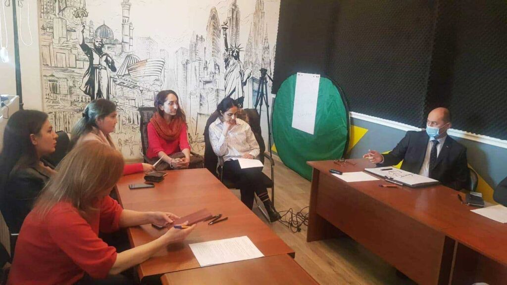 встреча зооактивистов Душанбе с депутатом