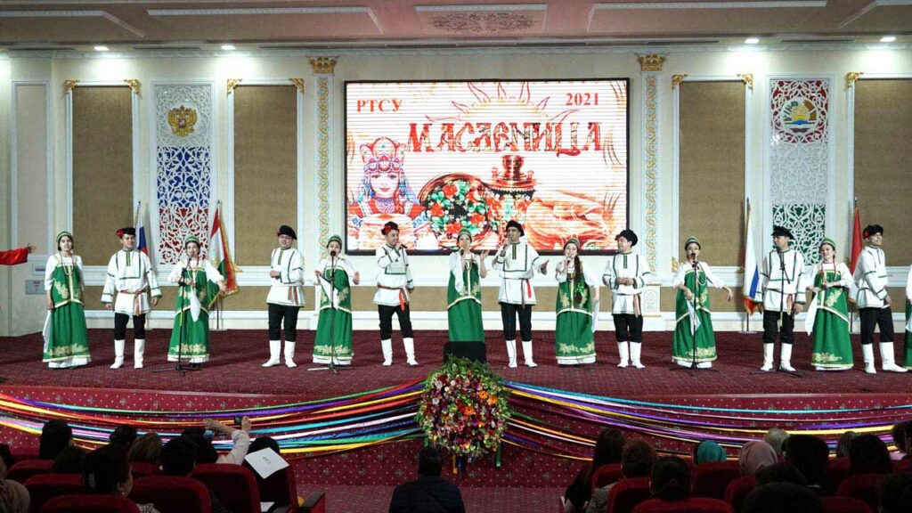 РТСУ в Душанбе Масленица