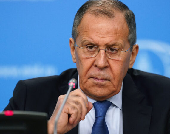 П/к и. о. министра иностранных дел РФ С. Лаврова