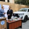 ФАО передала Таджикистану автомобиль и оборудование для борьбы с саранчой