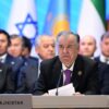 Эмомали Рахмон выступил на саммите СВМДА в Баку
